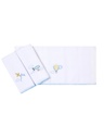 Kit 3 Paninhos de Boca Bordados Papizinha