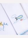 Kit 3 Paninhos de Boca Bordados Papizinha