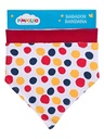 Kit 2 Babadores Bandana Bolinhas Pimpolho