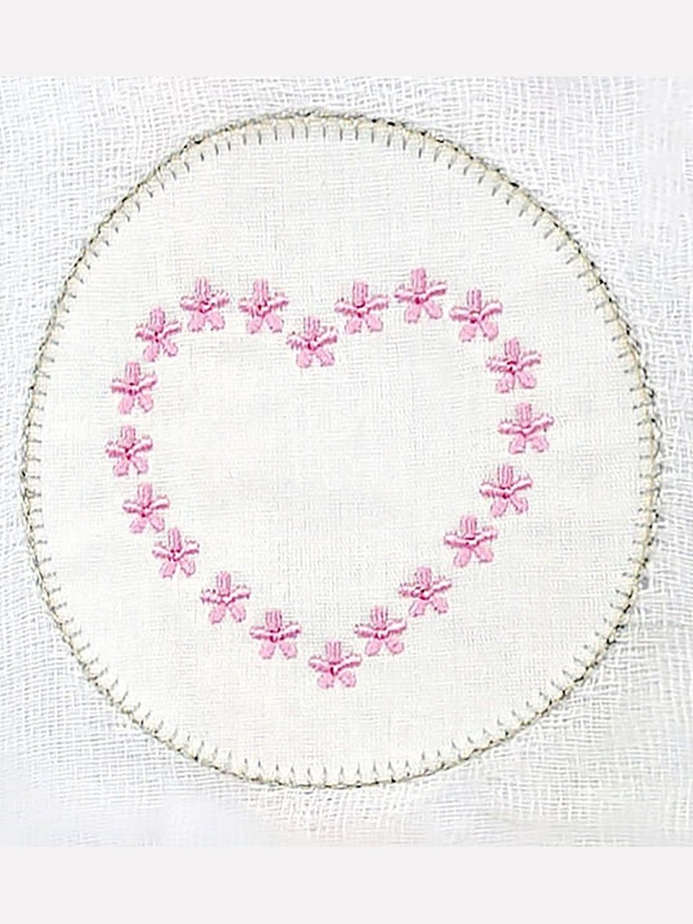 [10FCISNEROSA] Kit c/3 Fralda de Boca Fem 10fcisnerosa Balu Baby (Rosa)