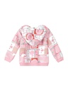 Conjunto Jaqueta com Capuz e Calça para Menina