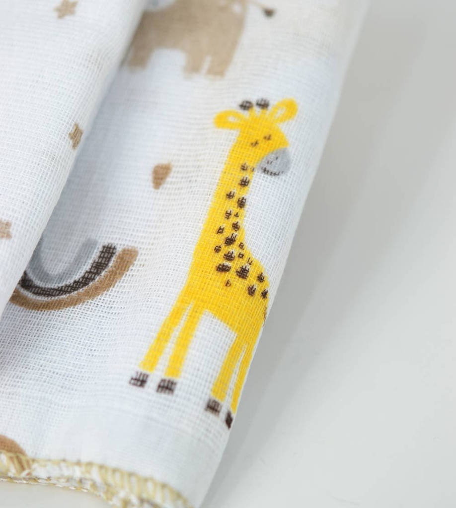 Pano de Boca Petit Girafa Creme 58032468 Bublim Creme 2