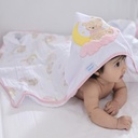 Toalhao C Capuz Baby Joy Ursinha 76077554 Baby Joy Amarelo 1