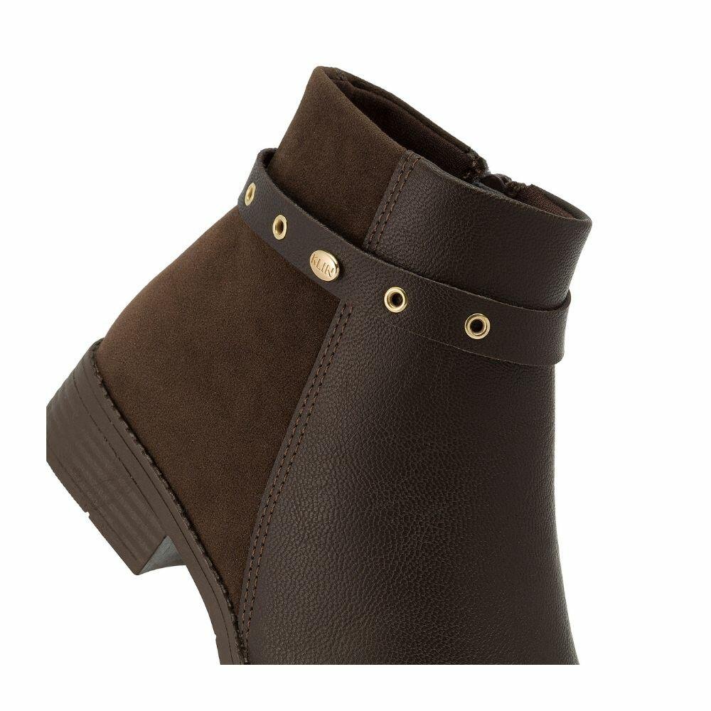 Bota Juvenil Klin 195079000 Café 3