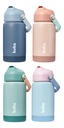 Garrafa Térmica Infantil 360ml Canudo Buba Verde (3)
