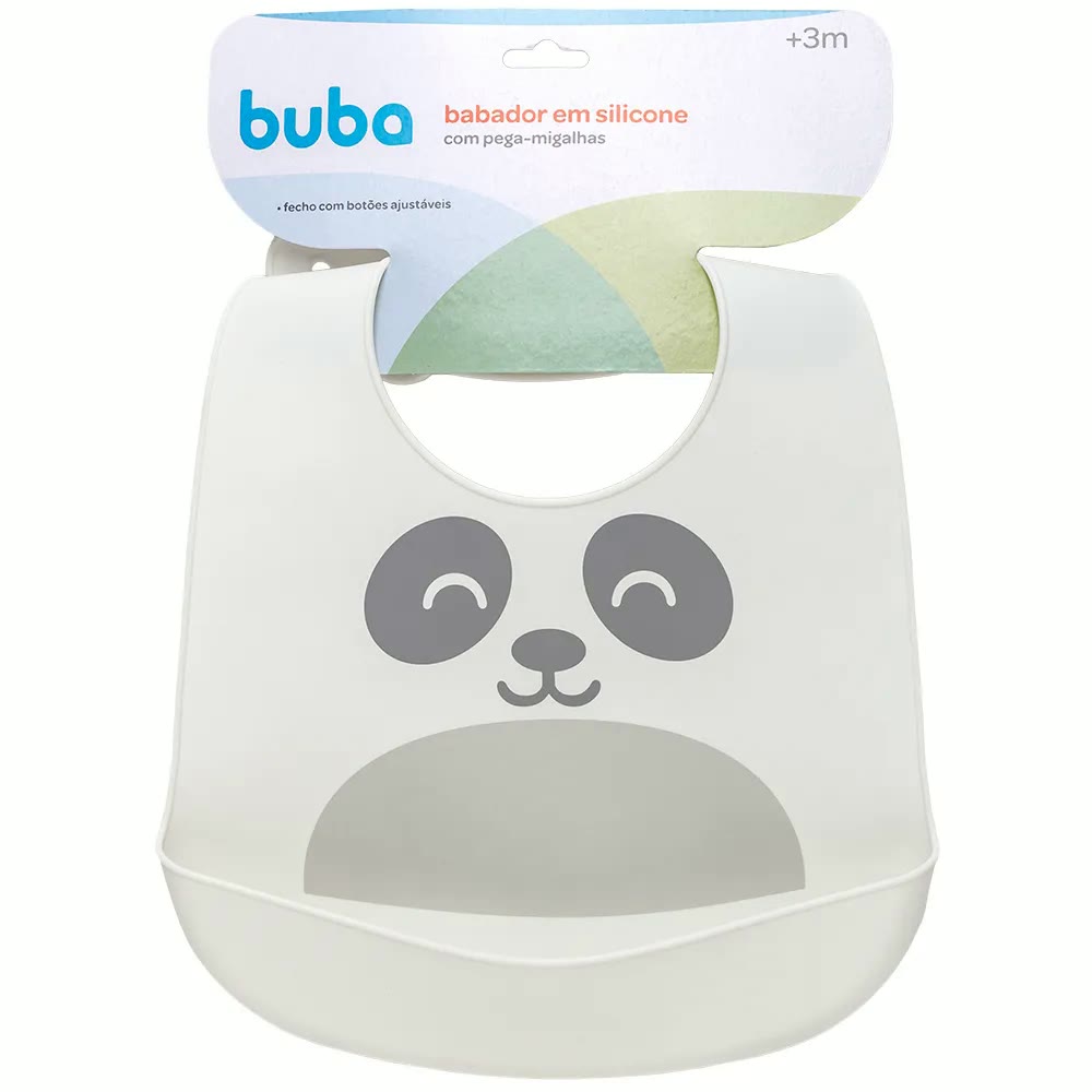 Babador em Silicone com Pega-Migalhas Gumy Buba 3