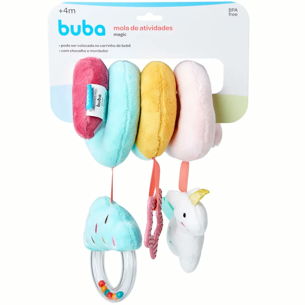 Mola de Atividades Magic Unicórnio Buba 2