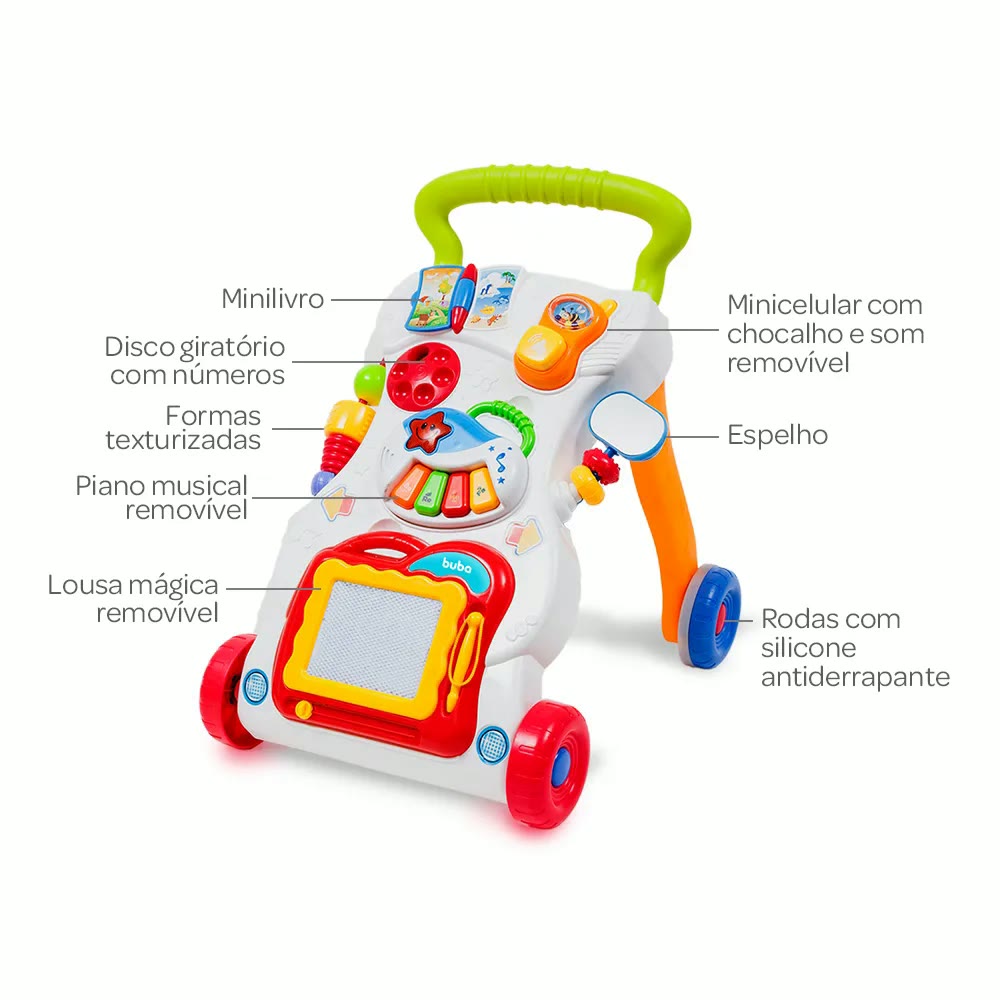 Andador Atividades Musical Buba 1