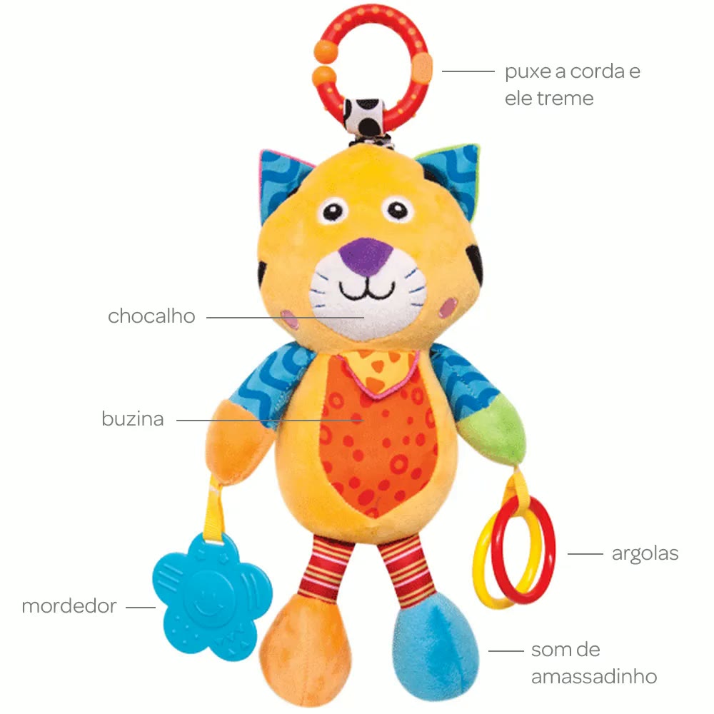 Gatinho Treme-treme Atividades 5911 Buba 1