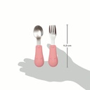 Kit Talher Fem Silicone e Aco Inoxidavel Coelhinho 15820 Buba 2