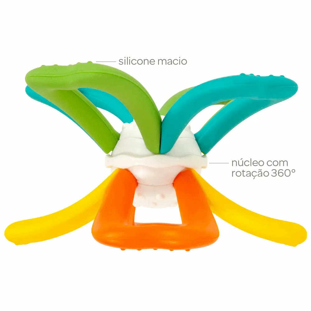 Buba Brinquedo Mordedor Soft com Rotacao 18809 Buba 1