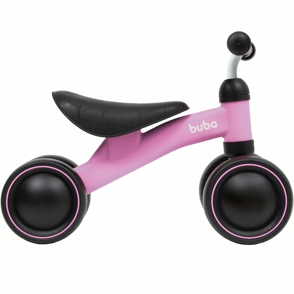 Bicicleta de Equilibrio 4 Rodas Rosa Buba 1