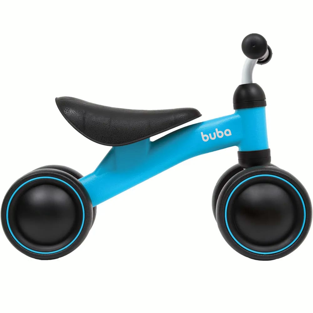 Bicicleta de Equilibrio 4 Rodas Azul Buba 1
