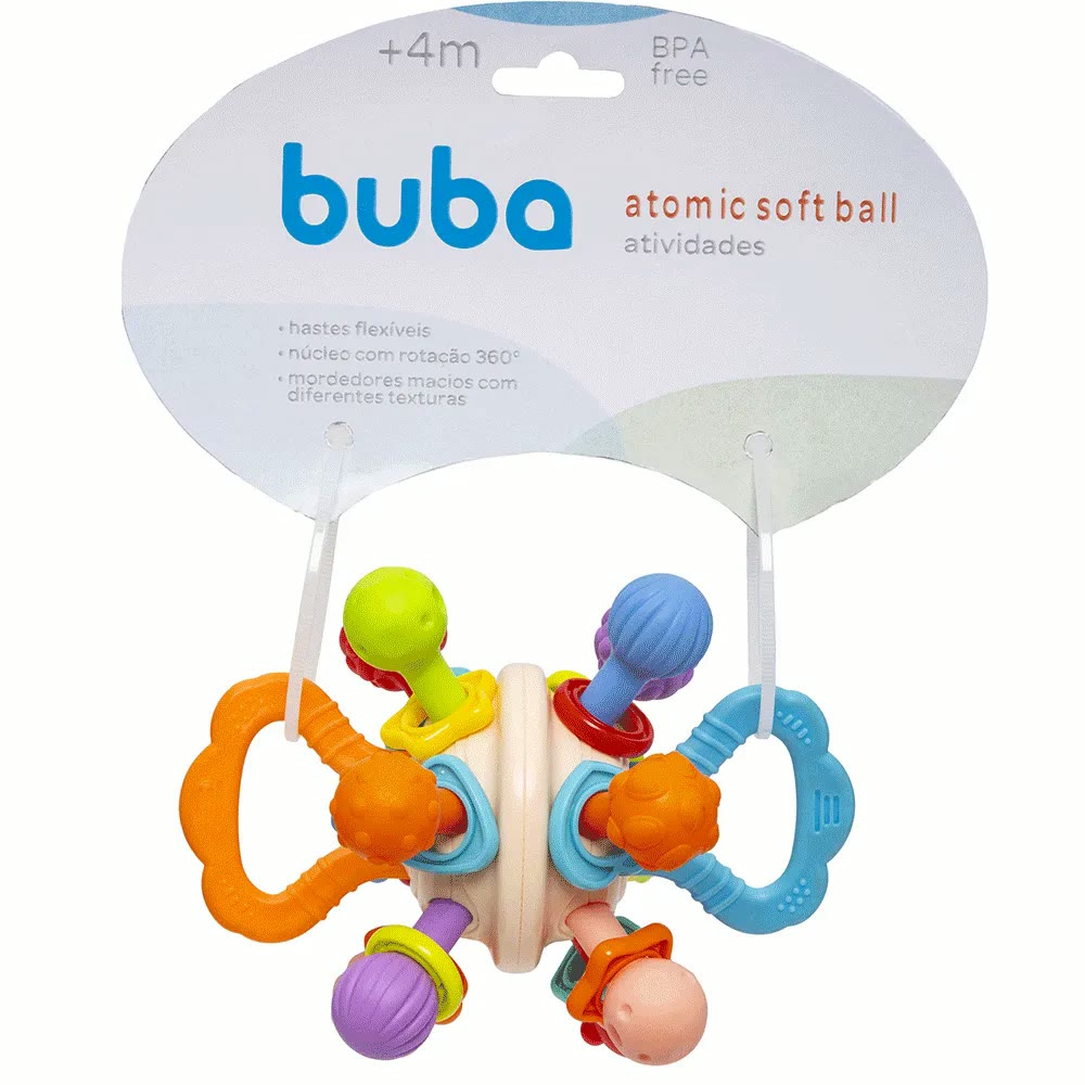 Brinquedo Atomic Soft Ball Buba 3