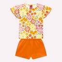 Conjunto Infantil Feminino Kyly 1001815 Off White 1
