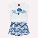 Conjunto Juvenil Feminino Kyly 1001846 Branco 1