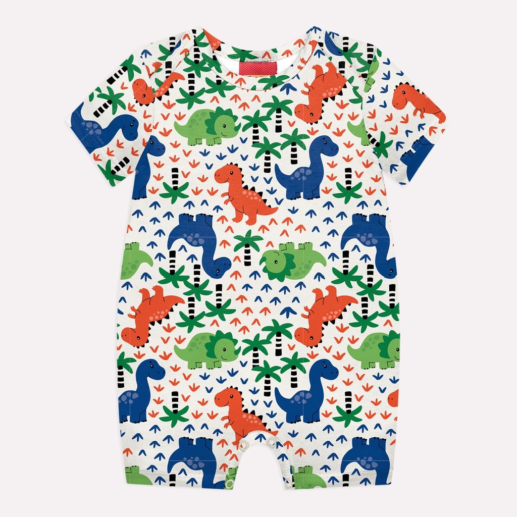 Macaquinho Bebê Masculino Kyly 1001944 Off White 1