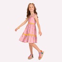 Vestido Juvenil Feminino Kyly 1002000 Marinho 1