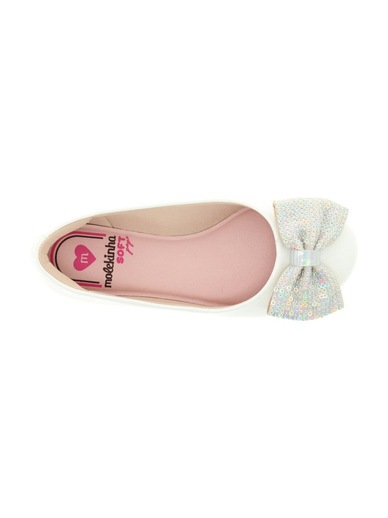 Sapatilha Fem Inf 2083.997 Molekinha Branco 6