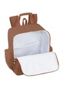 Mochila Maternidade City com Porta-Chupeta Batistela Caramelo 4