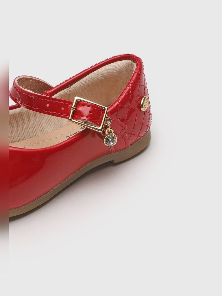 Sapatilha Fem Inf Princesa Mini 152164000 Klin Vermelho 5