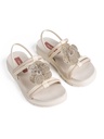 Sandália Flatform Pink Cats com Flor para Menina 4
