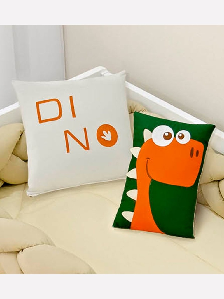 Kit Berço Trança Baby Dino 8 Peças Balu Baby 2