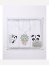 Kit 3 Fraldas Gifts Panda e Dino Papi Friends