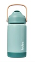 Garrafa Térmica Infantil 360ml Canudo Buba Verde