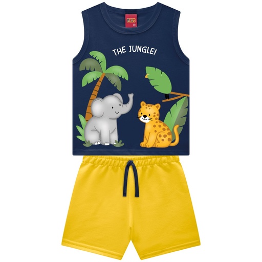 Conjunto Bichinhos da Selva para Menino
