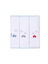 Kit c/3 Fraldas Masc 70cm x70cm Carros Coloridos 1525399901 Papi