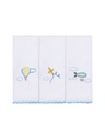 Kit c/3 Paninho de Boca Masc 32cm X 32cm Baloes 1552402301 Papi