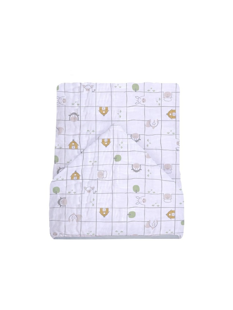 Toalhao Banho Papi Baby Soft Premium Capuz 105x85cm 1un Animais Xadrez Ean 7896700876761 0923186401 Papi