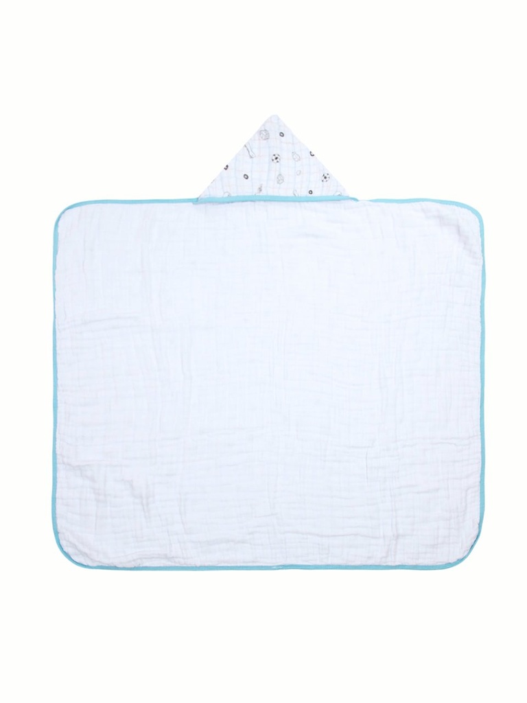 Toalhao de Banho Soft Premium Papi Baby C/ Capuz Est 1,05m X 85cm Contem 01 UN Esportes Xadrez Ean :7896700876723 0923186201 Papi