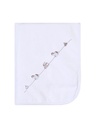 Manta Suedine Bordados Papi Forrada Malha 100x80cm 1un 4939400101 Papi