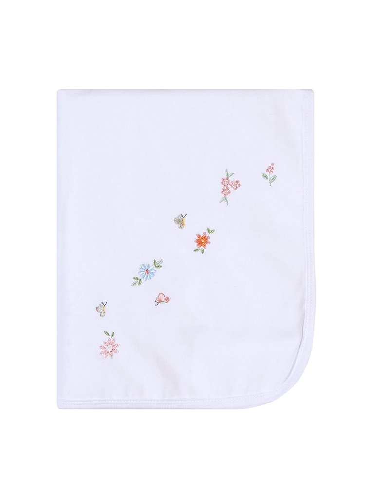Manta Suedine Bordados Papi Forrada Malha 100x80cm 1un 4939400201 Papi