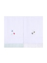 Toalha Fralda Bordados Papi 110x70cm 2un 4930400401 Papi