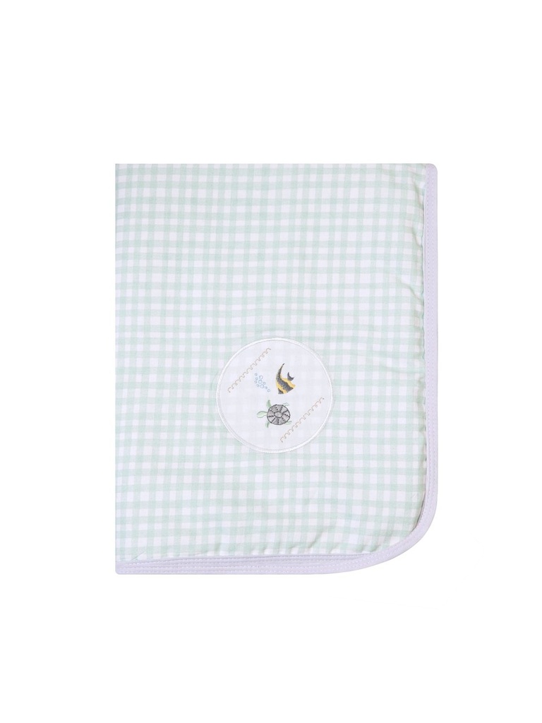 Manta Bordados Papi Forrada Flanela 100x75cm 1un 4938400401 Papi