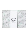 Fralda Papi Compose Bordada Estampada 70x68cm 3un Panda 7896700842032 3510161701 Papi