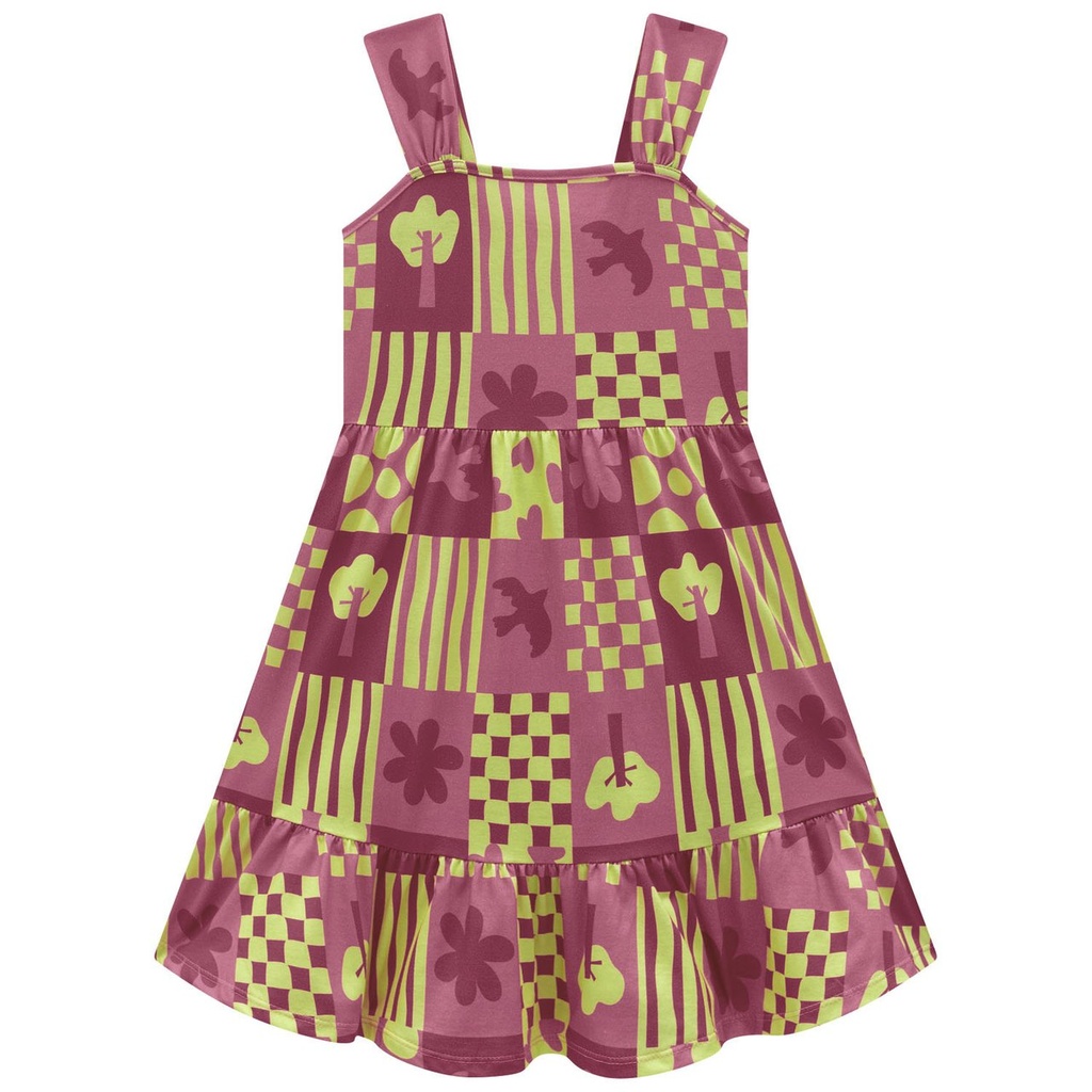 Vestido Juvenil Feminino Kyly 1001838