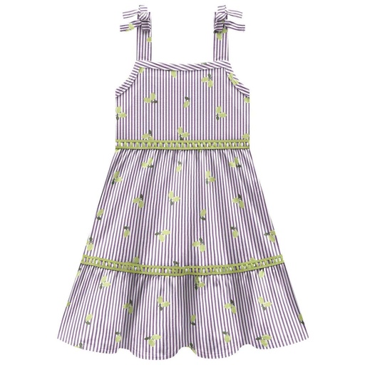 Vestido Estampa de Limões