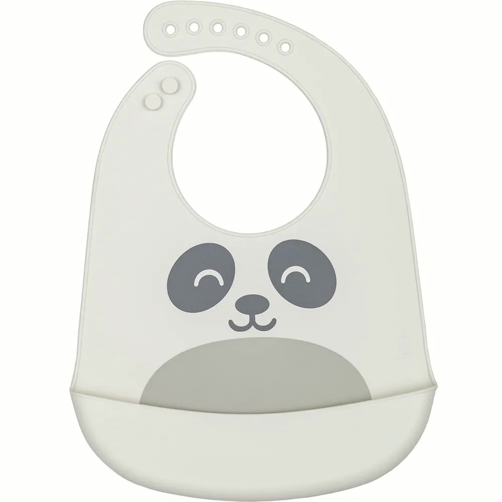 Babador em Silicone com Pega-Migalhas Gumy Buba