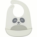 Babador em Silicone com Pega-Migalhas Gumy Buba