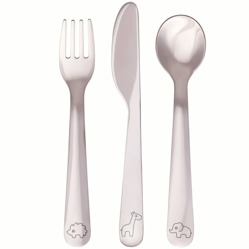 Kit Talheres em Aço Inox Cloudy Buba