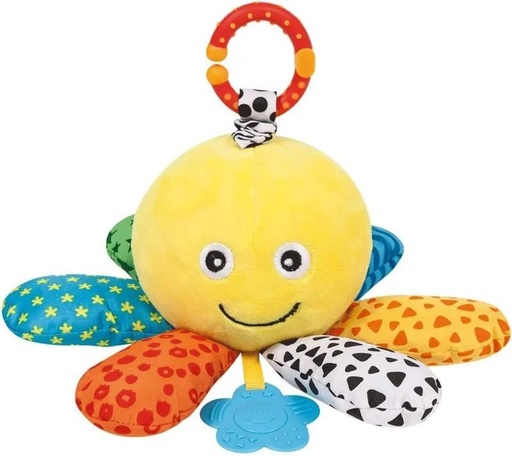 Treme-Treme de Atividades Bichinhos Amarelo Claro