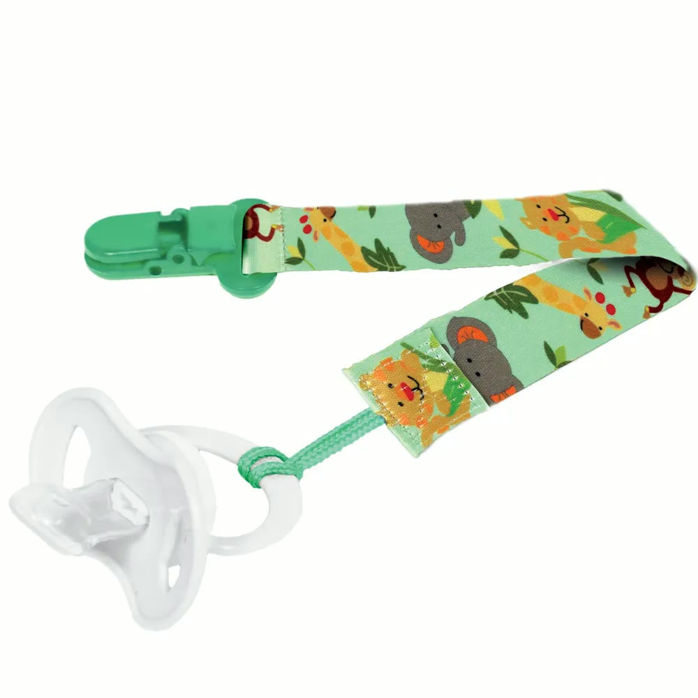 Prendedor de Chupeta Estampado Buba