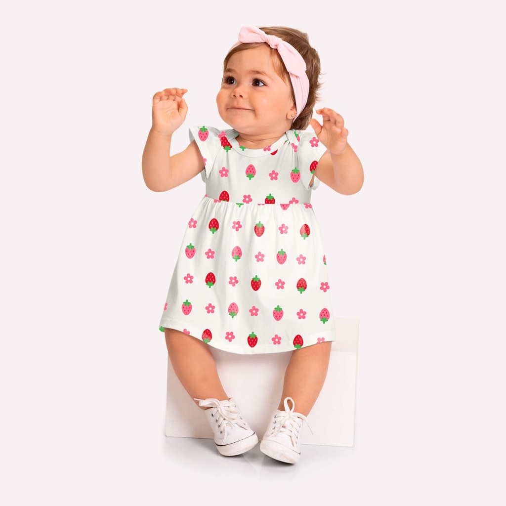 Vestido Bebê Feminino Kyly 1001930