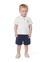 Conjunto Polo e Bermuda Bebê Masculino Kiko Baby 15475
