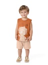 Conjunto Regata e Bermuda Mini Masculino Kiko e Kika 15491