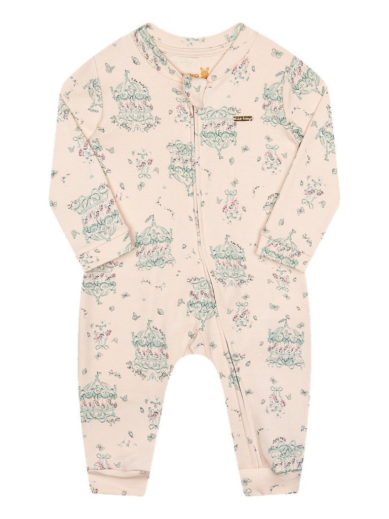 Macacão Manga Longa Bebê Feminino Kiko Baby 15587